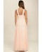 Air Of Romance Peach Maxi Dress